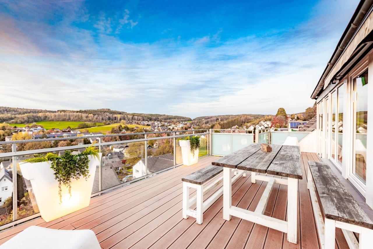 Architektenwohnungen mit Panoramablick bei Köln Lindlar Exterior foto
