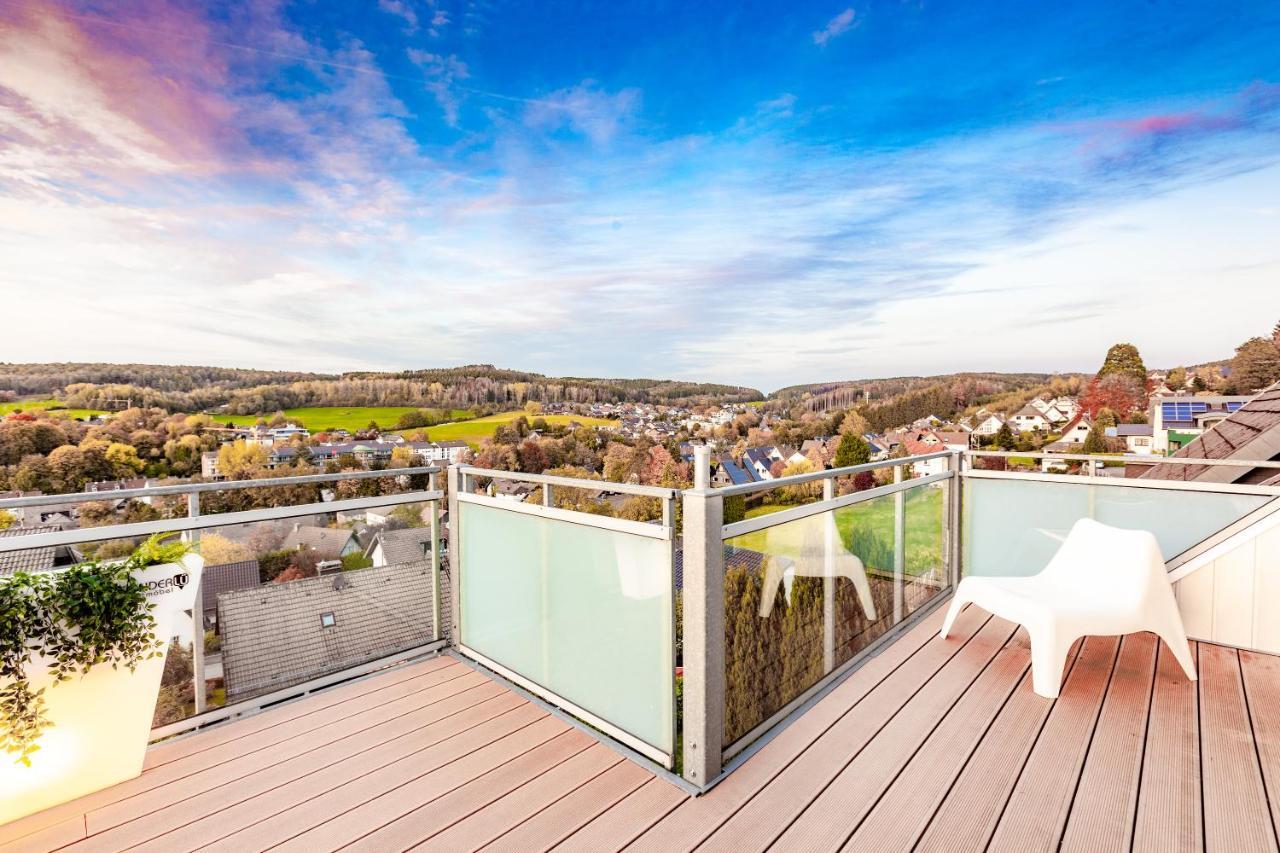 Architektenwohnungen mit Panoramablick bei Köln Lindlar Exterior foto